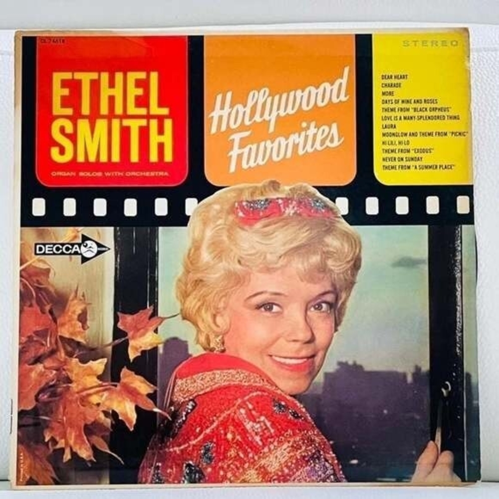 LP Ethel Smith - Hollywood Favorites Vinyl Record